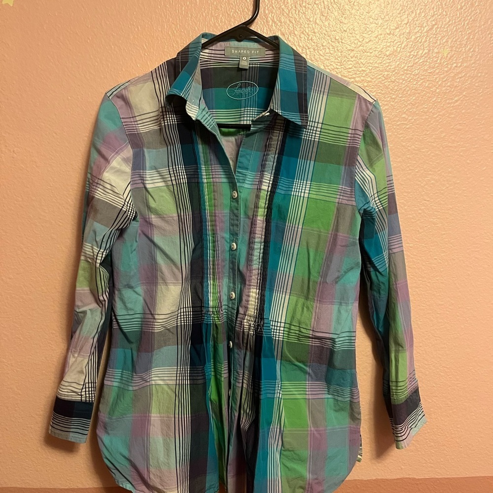 COPY - Shaped Fit  Fox craft sleeve Shirt Size 6